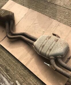 Mercedes Exhaust Box Complete - Middle & Rear (03) | W140 C140 Coupe