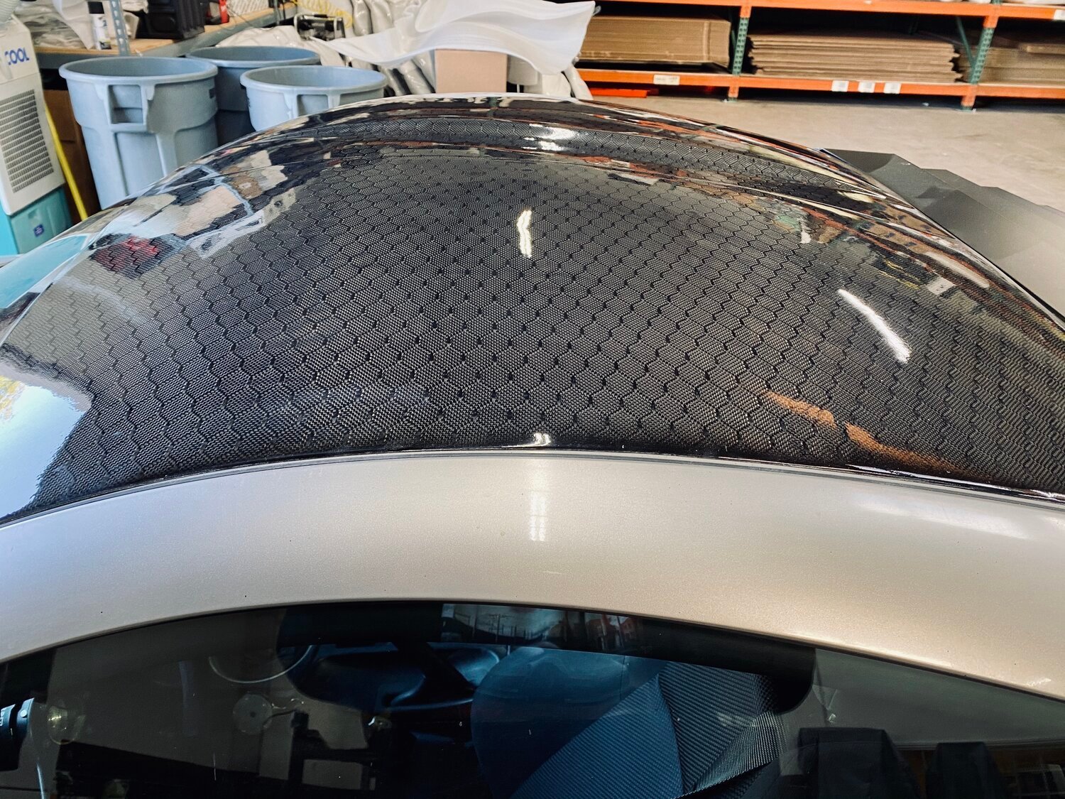 Nissan 350Z Carbon Fiber Roof Cap - Image 4