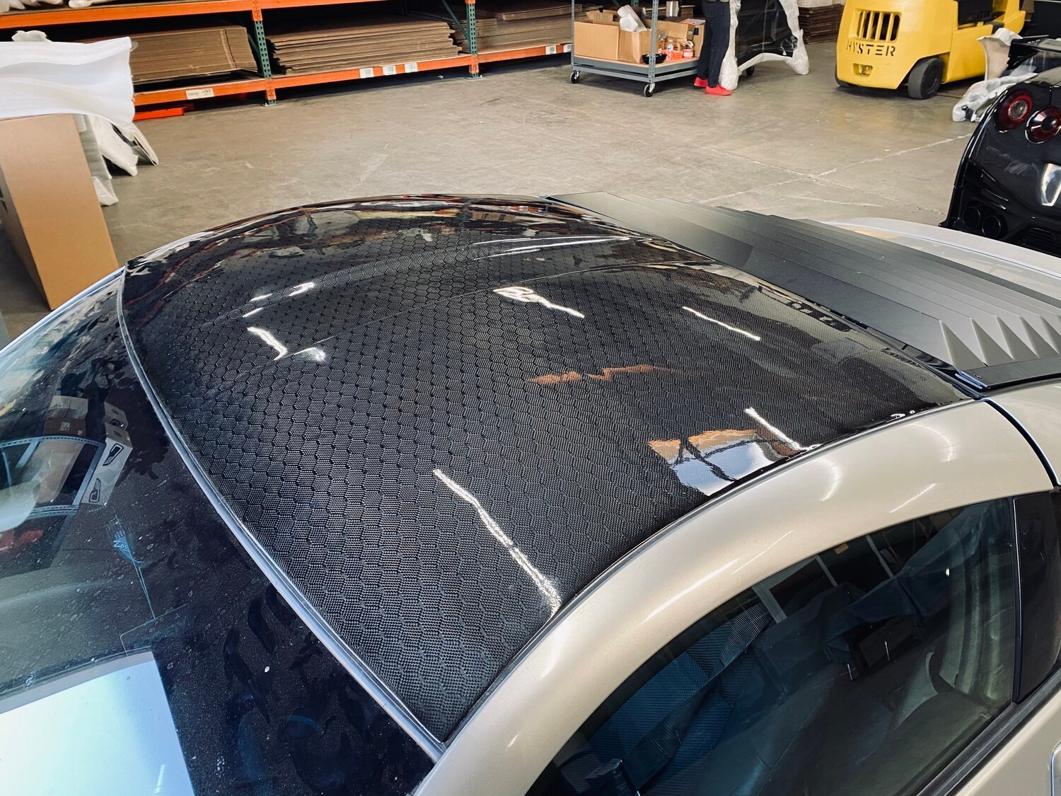 Nissan 350Z Carbon Fiber Roof Cap
