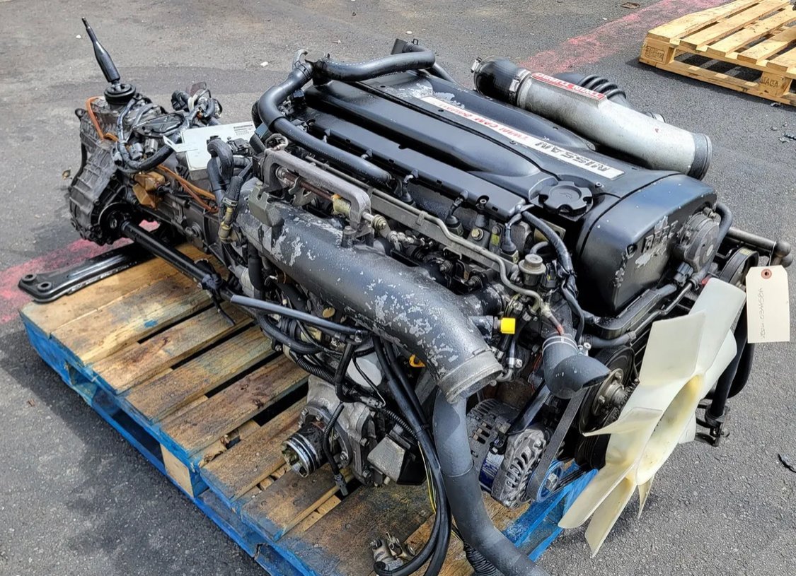 93 94 NISSAN SKYLINE R32 GTR 2.6L 6CYL TURBO ENGINE AWD TRANS JDM RB26 034458A - Image 6