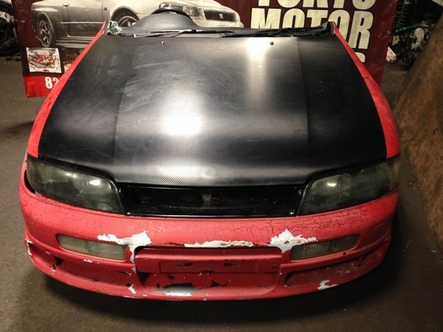 NISSAN SKYLINE R33 RB25DET FRONT CLIP RHD ENGINE RWD MT TRANSMISSION HARNESS ECU MOTOR