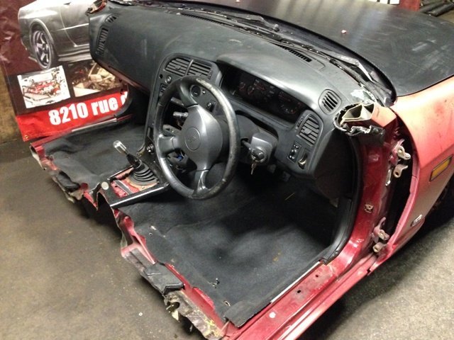 NISSAN SKYLINE R33 RB25DET FRONT CLIP RHD ENGINE RWD MT TRANSMISSION HARNESS ECU MOTOR - Image 3