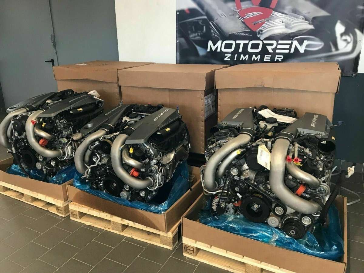 Mercedes S63 AMG Motor m157 157.985